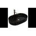 Умывальник Rea Nadia 60 Black Marble Shiny U0539 черный мрамор