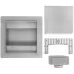 Душевой трап Rea Neo 120x120 G6206 nickel matt никель матовый