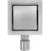 Душевой трап Rea Neo 120x120 G6206 nickel matt никель матовый