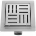 Душевой трап Rea Cross 120x120 G6200 nickel matt никель матовый
