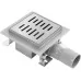 Душевой трап Rea Line 120x120 G6204 nickel matt никель матовый
