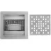 Душевой трап Rea DOTS 120x120 G6202 nickel matt никель матовый