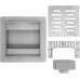 Душевой трап Rea Line 120x120 G6204 nickel matt никель матовый