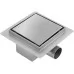 Душевой трап Rea Neo 120x120 G6206 nickel matt никель матовый