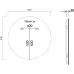 Зеркало Vincea LED VLM-3DE800B 80x80 с LED подсветкой