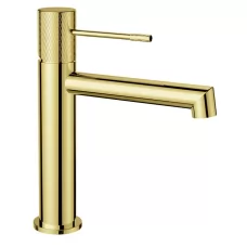 Смеситель для умывальника Vincea Desire VBF-1D1BG золото