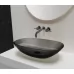Смеситель для умывальника Vincea Groove VBFW-4G1GM вороненая сталь