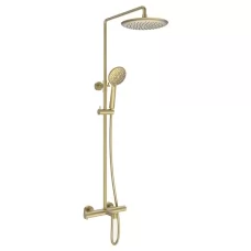 Душевая система Vincea Desire VSFS-1D1TBG золото матовое