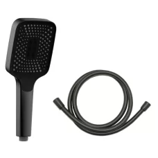 Ручной душ с шлангом Vincea Inspire VSHN-41HMB черный матовый