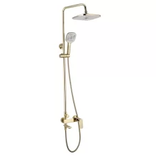 Душевая система Rea Storm gold P9531 золотой глянец