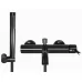 Смеситель для ванны Rea Lungo Black Metallic B4422 черный глянец