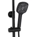 Душевая система Rea Storm black matt P9533 черный матовый