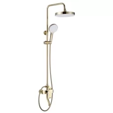 Душевая система Rea Bloom gold white P9529 золото