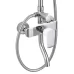 Душевая система Rea Bloom chrom white P9527 хром