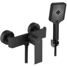 Смеситель для душа Rea Hass black matt B6402 черный матовый