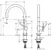 Смеситель для кухни Hansgrohe Talis M54 220 1j 72804670 матовый черный