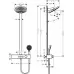 Душевая система Hansgrohe Pulsify Showerpipe 260 2jet 24240670 матовый черный