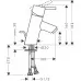 Смеситель для умывальника Hansgrohe Talis S 32020000 хром