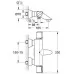 Смеситель для ванны Grohe Grohtherm 1000 Cosmopolitan 34174000 хром