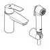 Смеситель с гигиенической лейкой Grohe Eurosmart 23124003 с гигиеническим душем, хром