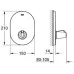 Смеситель для ванны Grohe Chiara 19155000 хром