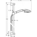 Душевой набор Hansgrohe Raindance Classic 27843090 хром