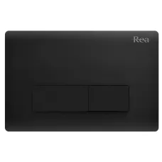 Кнопка смыва Rea тип H black matt E0111 черный
