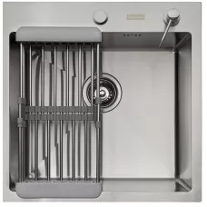 Кухонная мойка Arfeka ECO AR 500*500+CL AR+DS AR SATIN