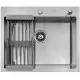 Кухонная мойка Arfeka ECO AR 600*500+CL AR+DS AR SATIN