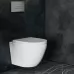 Унитаз с инсталляцией Roxen StounFix Slim 605017 с унитазом 530185-02 с кнопкой Caspia 410280M