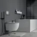 Унитаз с инсталляцией Roxen StounFix Slim 618703 с унитазом 530155-01 с кнопкой Steel 420280G