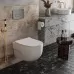 Унитаз с инсталляцией Roxen StounFix Slim 607036 с унитазом 530155-01 с кнопкой Caspia 410280M