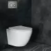 Унитаз с инсталляцией Roxen StounFix Slim 624013 с унитазом 530185-01 с кнопкой Steel 420260G