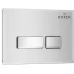 Унитаз с инсталляцией Roxen StounFix Slim 633220 с унитазом 530185-01 с кнопкой Glass 430280W