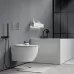 Унитаз с инсталляцией Roxen StounFix Slim 607036 с унитазом 530155-01 с кнопкой Caspia 410280M