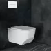 Унитаз с инсталляцией Roxen StounFix Slim 577353 с унитазом 530145-01 с кнопкой Caspia 410280W