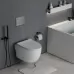 Унитаз с инсталляцией Roxen StounFix Slim 607036 с унитазом 530155-01 с кнопкой Caspia 410280M
