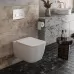 Унитаз с инсталляцией Roxen StounFix Slim 634687 с унитазом 530135-01 с кнопкой Glass 430280W