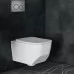 Унитаз с инсталляцией Roxen StounFix Slim 632475 с унитазом 530145-01 с кнопкой Steel 420260G