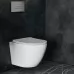 Унитаз с инсталляцией Roxen StounFix Slim 597373 с унитазом 530185-01 с кнопкой Caspia 410280M