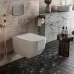 Унитаз с инсталляцией Roxen StounFix Slim 608537 с унитазом 530145-01 с кнопкой Caspia 410280M