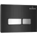 Унитаз с инсталляцией Roxen StounFix Slim 643669 с унитазом 530185-02 с кнопкой Glass 430280B