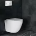Унитаз с инсталляцией Roxen StounFix Slim 634261 с унитазом 530185-02 с кнопкой Glass 430280W​
