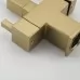 Смеситель для кухни под фильтр Gappo G4395-33 сатин золотой/белый