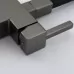 Смеситель для кухни под фильтр Gappo G4395-39 оружейная сталь/черный