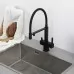 Смеситель для кухни под фильтр Gappo G4395-56 черный