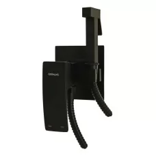 Смеситель с гигиенической лейкой Gerhans K15214B Черный