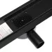 Душевой трап TIM BAD557002BK черный матовый