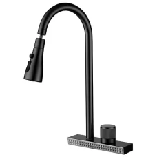 Смеситель для кухни Ledeme L74198B черный