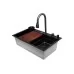 Кухонная мойка Wisent WG37546B PVD Black